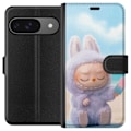 Miniatyrbild 1 av 3: Google Pixel 9 Pro Plånboksfodral Labubu Pink Mood – Rosa monsterdesign