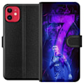 Miniatyrbillede 1 af 3: Apple iPhone 11 Tegnebogsetui Ronaldo 7 - Fodboldlegende i Handling for Fans