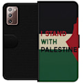 Miniatyrbild 1 av 3: Samsung Galaxy Note20 Plånboksfodral Stand with Palestine – solidaritetsdesign med starkt budskap