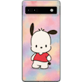 Pikkukuva 1 / 3: Google Pixel 6a Läpinäkyvä kuori Kawaii Sanrio Pochacco