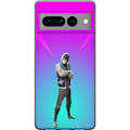 Miniatyrbillede 1 af 3: Google Pixel 7 Pro Gennemsigtig cover sort ridder fortnite