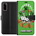 Miniatyrbillede 1 af 3: Samsung Galaxy S20 Tegnebogsetui Minecraft Boom