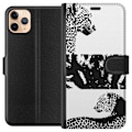 Pikkukuva 1 / 3: Apple iPhone 11 Pro Max Lompakkokotelo Leopard Faces