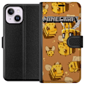 Miniatyrbillede 1 af 3: Apple iPhone 15 Plus Tegnebogsetui Minecraft Bi