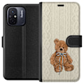 Miniatyrbillede 1 af 3: Xiaomi Redmi 12C Tegnebogsetui Lille Teddy – klassisk teddy i enkel design