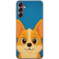 Pikkukuva 1 / 3: Samsung Galaxy A14 5G Läpinäkyvä kuori Hello Corgi