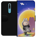 Miniatyrbild 1 av 3: Nokia 2.4 Plånboksfodral Labubu Neon Pop – Neonfärgad pop