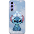Pikkukuva 1 / 3: Samsung Galaxy A54 Läpinäkyvä kuori Stitch Hyppäävä Ilo - Hauska Suunnittelu Lahjalle