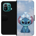Miniatyrbillede 1 af 3: Xiaomi Mi 11 Pro Tegnebogsetui Stitch Hoppende Glæde - Sjovt