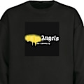 Miniatyrbillede 1 af 3: Sweatshirt til Voksne | Klassisk Collegebluse Palm Angels sort M