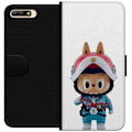 Pikkukuva 1 / 3: Huawei Y6 (2018) Lompakkokotelo How2work Labubu hirviöt x Ultraman Blue -hahmo