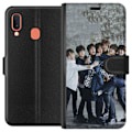 Miniatyrbillede 1 af 3: Samsung Galaxy A20e Tegnebogsetui K-POP BTS