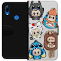 Miniatyrbillede 1 af 3: Huawei P Smart Z Tegnebogsetui Labubu figur samling - Pop Mart