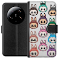 Miniatyrbillede 1 af 3: Xiaomi 13 Ultra Tegnebogsetui Labubu Macaron Monster - Nuttet