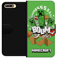 Pikkukuva 1 / 3: Huawei Y6 (2018) Lompakkokotelo Minecraft Boom