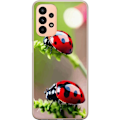 Pikkukuva 1 / 3: Samsung Galaxy A23 Läpinäkyvä kuori Leppäkerttu Hyönteinen Onni Symboli Luontoaihe Suosittu Graafinen Motiivi Koristelu Kesäkiertue
