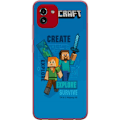 Pikkukuva 1 / 3: Samsung Galaxy A03 Läpinäkyvä kuori Minecraft Luolastot