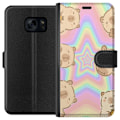 Miniatyrbillede 1 af 3: Samsung Galaxy S7 Tegnebogsetui Kawaii Capybara Galaxy Sød An