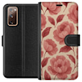 Miniatyrbillede 1 af 3: Samsung Galaxy S20 FE Tegnebogsetui Roseblomst