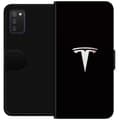 Kompatibel Tegnebogsetui til Samsung Galaxy A03s Tesla