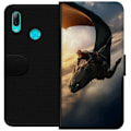 Miniatyrbillede 1 af 3: Huawei P smart 2019 Tegnebogsetui Drage Træner