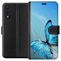 Miniatyrbillede 1 af 3: Samsung Galaxy A50 Tegnebogsetui Sommerfugl