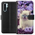 Pikkukuva 1 / 3: Huawei P30 Pro Lompakkokotelo Kissa