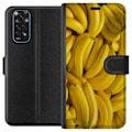 Miniatyrbilde 1 av 3: Xiaomi Redmi Note 11 Lommeboketui Banana mønster