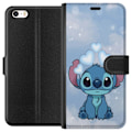 Miniatyrbillede 1 af 3: Apple iPhone 5s Tegnebogsetui Stitch Hoppende Glæde - Sjovt Design til Gave