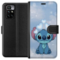 Pikkukuva 1 / 3: Xiaomi Redmi 10 Lompakkokotelo Stitch Hyppäävä Ilo - Hauska Suunnittelu Lahjalle