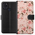 Miniatyrbilde 1 av 3: Samsung Galaxy A21s Lommeboketui Blomster