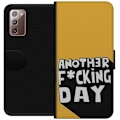Pikkukuva 1 / 3: Samsung Galaxy Note20 Lompakkokotelo Another Day Tekstimotiivi Huumori Katumuoti Graafinen Rohkea Tyyli Suosittu Elämäntapa Kaupunkimuoti Design