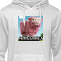 Miniatyrbillede 1 af 3: Hoodie til Voksen | Behagelig Hættetrøje A Minecraft Movie grå S