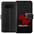 Miniatyrbilde 1 av 3: Samsung Galaxy S10 Lommeboketui Dinosaur