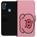 Miniatyrbillede 1 af 3: Samsung Galaxy A11 Tegnebogsetui Kawaii Piggy