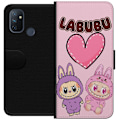 Miniatyrbillede 1 af 3: OnePlus Nord N100 Tegnebogsetui Labubu Pink Monster