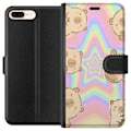 Miniatyrbillede 1 af 3: Apple iPhone 7 Plus Tegnebogsetui Kawaii Capybara Galaxy Sød