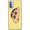 Pikkukuva 1 / 3: Motorola Moto G31 Läpinäkyvä kuori Peeking Shinchan