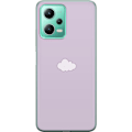 Pikkukuva 1 / 3: Xiaomi Redmi Note 12 Läpinäkyvä kuori Lila Pilvi - minimalistinen pilvi lila taustalla
