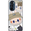 Miniatyrbillede 1 af 3: Motorola Edge 30 Pro Gennemsigtig cover Labubu Minimal Mood -