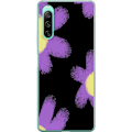 Miniatyrbillede 1 af 3: Sony Xperia 10 IV Gennemsigtig cover Blomsterdragt
