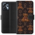 Pikkukuva 1 / 3: Motorola Moto G13 Lompakkokotelo Louis Vuitton Teddykarhu Kuvio Ylellinen Muotisuunnittelu Suosittu Motiivi Muoti-Trendi Ylelliset Asusteet