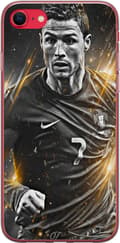 Kompatibelt Mobilskal till Apple iPhone SE (2022) Ronaldo