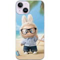 Miniatyrbillede 1 af 3: Apple iPhone 15 Plus Gennemsigtig cover Labubu Mørke Drømme