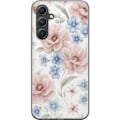 Pikkukuva 1 / 3: Samsung Galaxy S24+ Läpinäkyvä kuori Romanttiset kukat