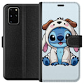 Pikkukuva 1 / 3: Samsung Galaxy S20+ Lompakkokotelo Stitch Koirapuku Lilo & Stitch Disney Hauska Design Sininen Avaruusolento Sarjakuva Hahmo Suosittu Lapsille Suositt