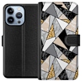 Miniatyrbilde 1 av 4: Apple iPhone 13 Pro Lommeboketui Marmorutskrift