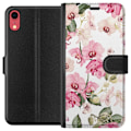 Miniatyrbillede 1 af 3: Apple iPhone XR Tegnebogsetui Blomster