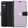 Pikkukuva 1 / 3: Sony Xperia 10 VI Lompakkokotelo Lila Pilvi - minimalistinen pilvi lila taustalla