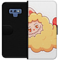 Miniatyrbillede 1 af 3: Samsung Galaxy Note9 Tegnebogsetui Labubu Vaskebjørn Pop Mart Figur Samlerobjekt Sød Design Populært Motiv Kunstlegetøj Kreativ Figurserie